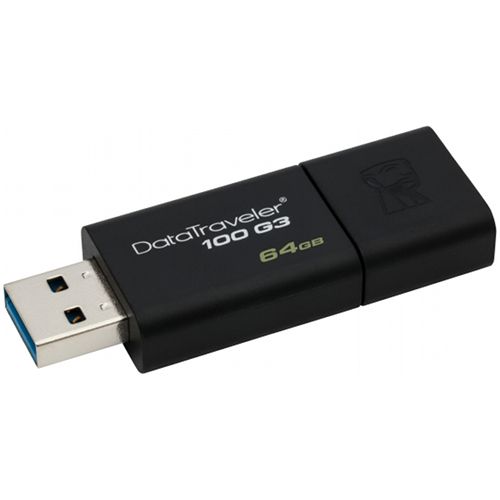 Flash drive kingston datatraveler 100 g3 64gb usb 3.0