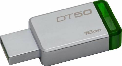 Flash drive kingston datatraveler 50 16gb usb 3.1 metal/green