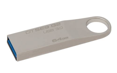 Flash drive kingston datatraveler 64gb se9 g2 usb 3.0 (metal casing)