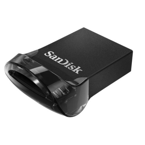 Flash drive sandisk ultra fit 128gb usb 3.1 black
