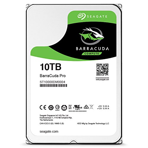 Hard disk desktop seagate barracuda pro 10tb 7200rpm sata iii 3.5 