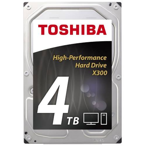 Hard disk desktop toshiba x300 4tb sata3 7200rpm 128mb bulk