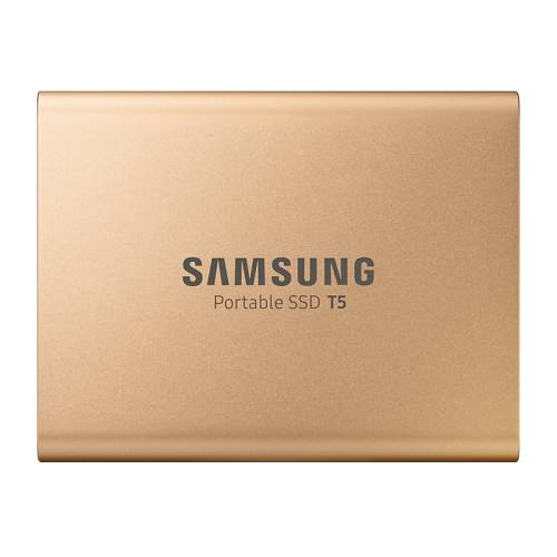 Hard disk ssd samsung t5 portable 1tb usb 3.1 gold