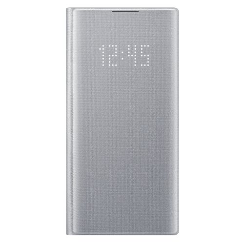 Husa protectie samsung flip led view cover pentru galaxy note 10 (n970) silver