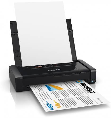 Imprimanta portabila inkjet color epson workforce wf-100w