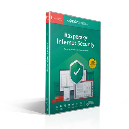 Kaspersky internet security licenta retail 1 an 3 echipamente new