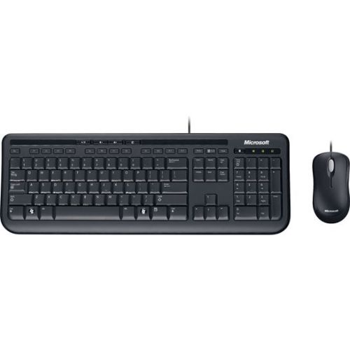 Kit tastatura & mouse microsoft business desktop 600 black eng