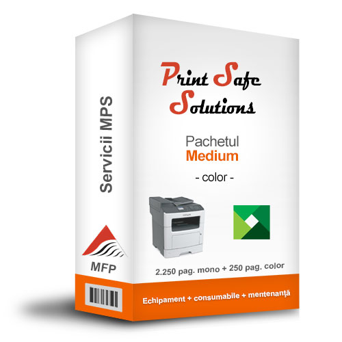 Lexmark mps print safe solutions medium mfp a4 color