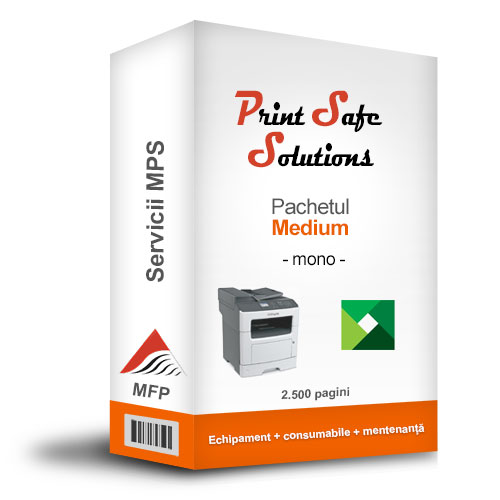 Lexmark mps print safe solutions medium mfp a4 monocrom