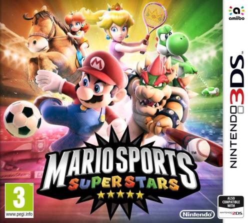 Nintendo Mario sports superstars & 1 amiibo card - 3ds