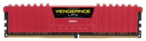 Memorie desktop corsair vengeance lpx 1 x 8gb ddr4 2666mhz red
