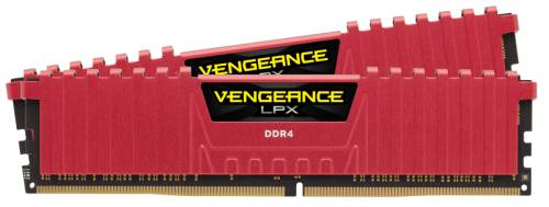 Memorie desktop corsair vengeance lpx 32gb (2 x 16gb) ddr4 2400mhz red