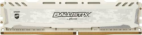 Micron Memorie desktop crucial ballistix sport lt white 4gb (1 x 4gb) ddr4 2400 mhz cl16