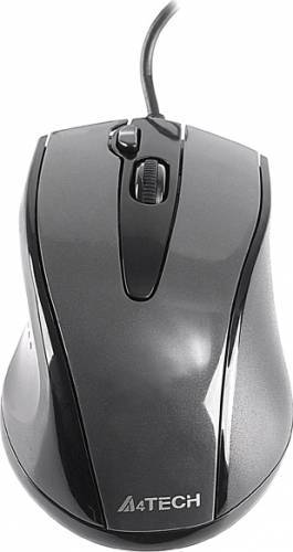 Mouse a4tech v-track n-500f-1 grey glossy