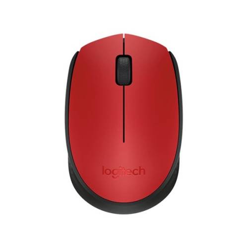 Mouse logitech m171 wireless red