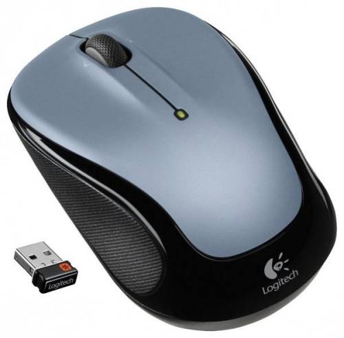 Mouse logitech m325 wireless light silver