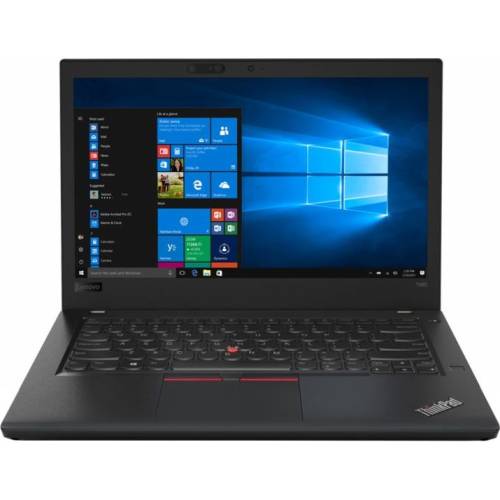 Notebook lenovo thinkpad t480 14 full hd intel core i5-8250u ram 8gb ssd 256gb windows 10 pro negru