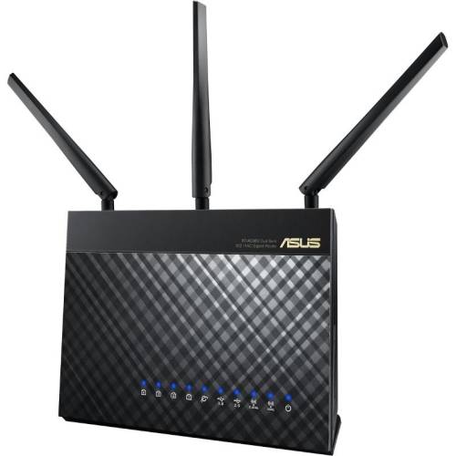 Router asus rt-ac68u wan: 1xgigabit wifi: 802.11ac-1900mbps