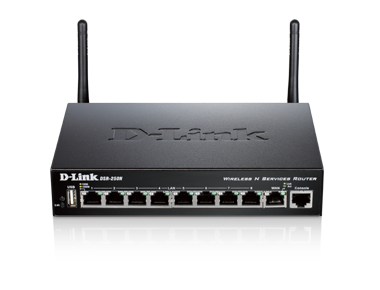 Router d-link dsr-250n wan: 1xethernet wifi: 802.11n-300mbps