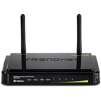 Router trendnet n300 wireless home router wan: 1xethernet wifi: 802.11n-300mbps