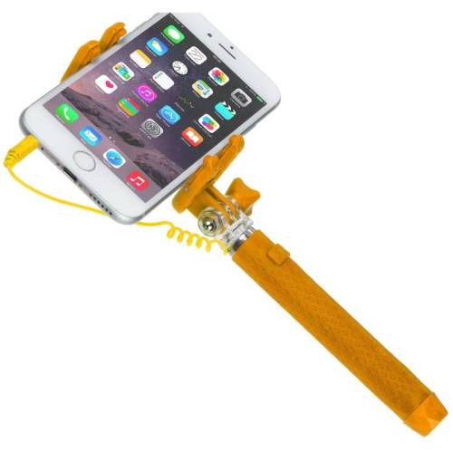Selfie stick kitvision kvpksswor pocket conectare jack orange