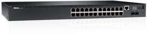 Switch dell n2024 cu management fara poe 24x1000mbps-rj45 + 1xsfp