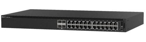 Switch dell powerswitch n1124t cu management fara poe 24x1000mbps-rj45 + 4xsfp+