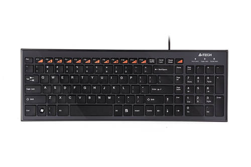 Tastatura notebook a4tech touch kx-100 us layout black