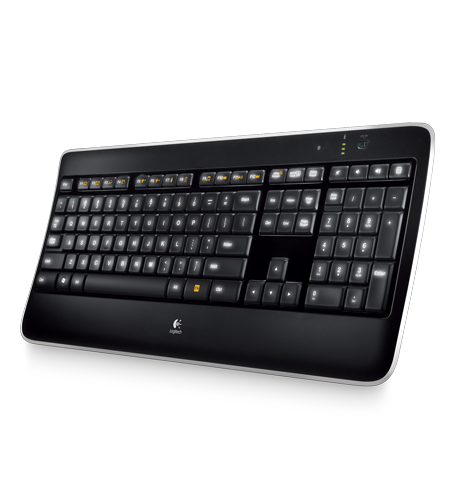 Tastatura wireless iluminata logitech k800