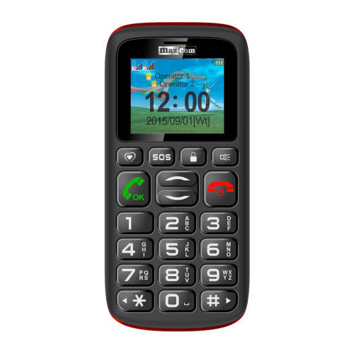 Telefon mobil maxcom comfort mm428 dual sim black