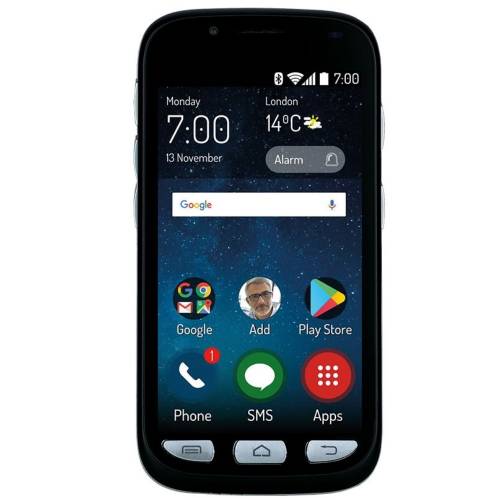 Telefon mobil maxcom smart ms459 harmony 16gb flash 2gb ram dual sim 4g black