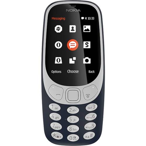Telefon mobil nokia 3310 (2017) dual sim dark blue