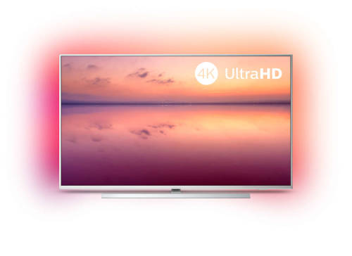Televizor led philips smart tv 43pus6804/12 108cm 4k ultra hd argintiu