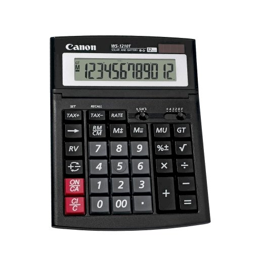 Calculator canon ws-1210t 12 digiti