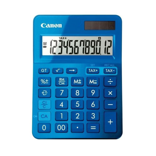 Calculator de birou canon ls123kbl 12 digiti albastru