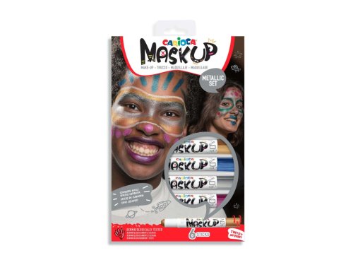 Carioca mask-up metallic
