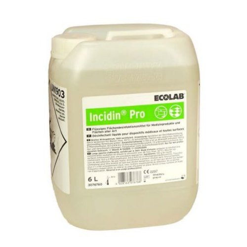Detergent dezinfectant incidin pro pentru unitati sanitare ecolab 6l cu aviz biocid