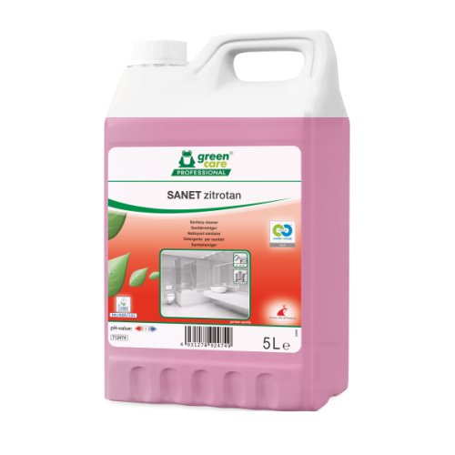 Detergent ecologic concentrat spatii sanitare sanet zitrotan 5l