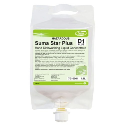 Detergent vase manual suma star d1 plus diversey 1.5l