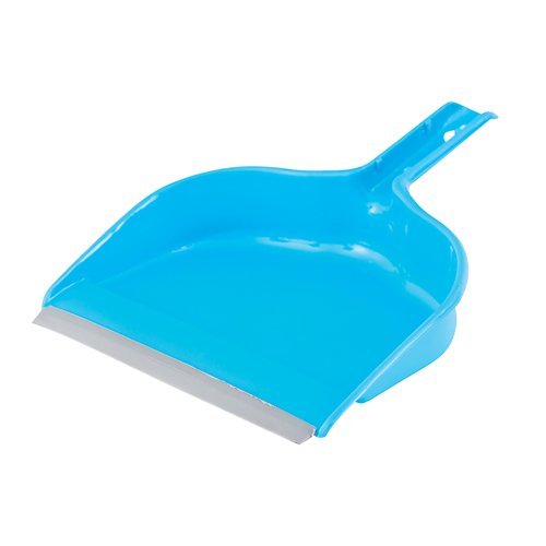 Faras din plastic cu lamela cauciuc albastru