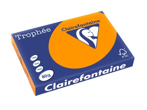 Hartie color clairefontaine intens a3 80gr/mp 500 bucati per top