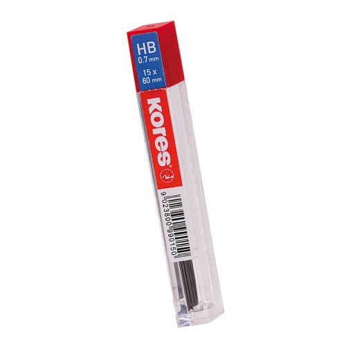 Mine kores pentru creion mecanic lungime 60 mm hb 0.7 mm 15 bucati/cutie