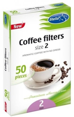Stella filtru cafea nr.2 50/set