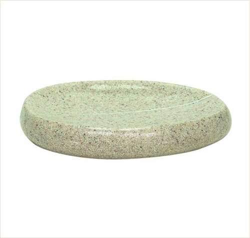 Sapuniera kleine wolke stones bej ceramica 9,5x8,5cm cod 34159