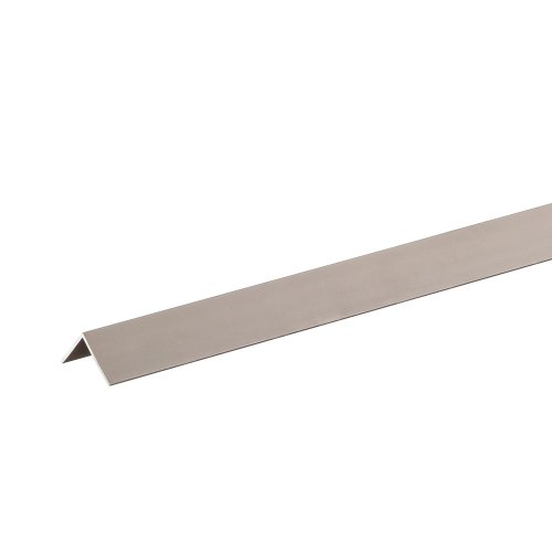 Profil aluminiu coltar treapta culoare inox inchis 2020 (sm02) 300cm - 5 buc cod 42199