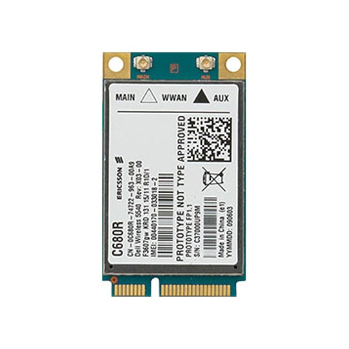 Dell wireless 5540 hspa mobile broadband mini-card 3g