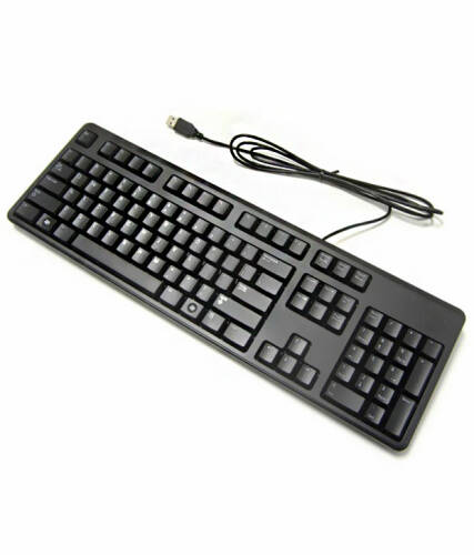 Tastatura dell kb 212; layout germana, usb, negru