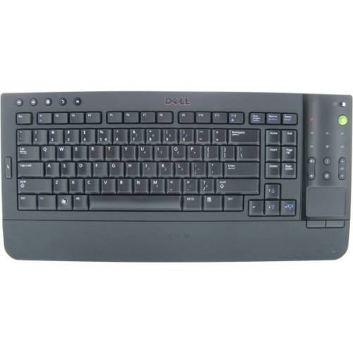 Tastatura dell; model: 0kr669; layout: us; negru; wireless; multimedia