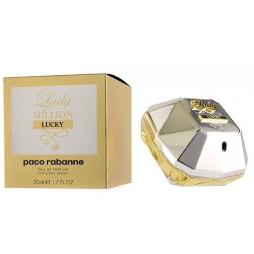 Apa de parfum paco rabanne, lady million lucky, femei, 50 ml
