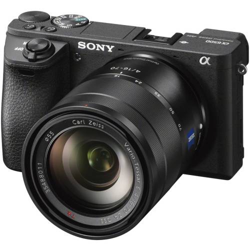 Sony Aparat foto mirrorless ilce-6500z, 24.2 mp, 4k, bluetooth, wi-fi, nfc, negru + obiectiv vario-tessar t e 16-70mm f4 za oss